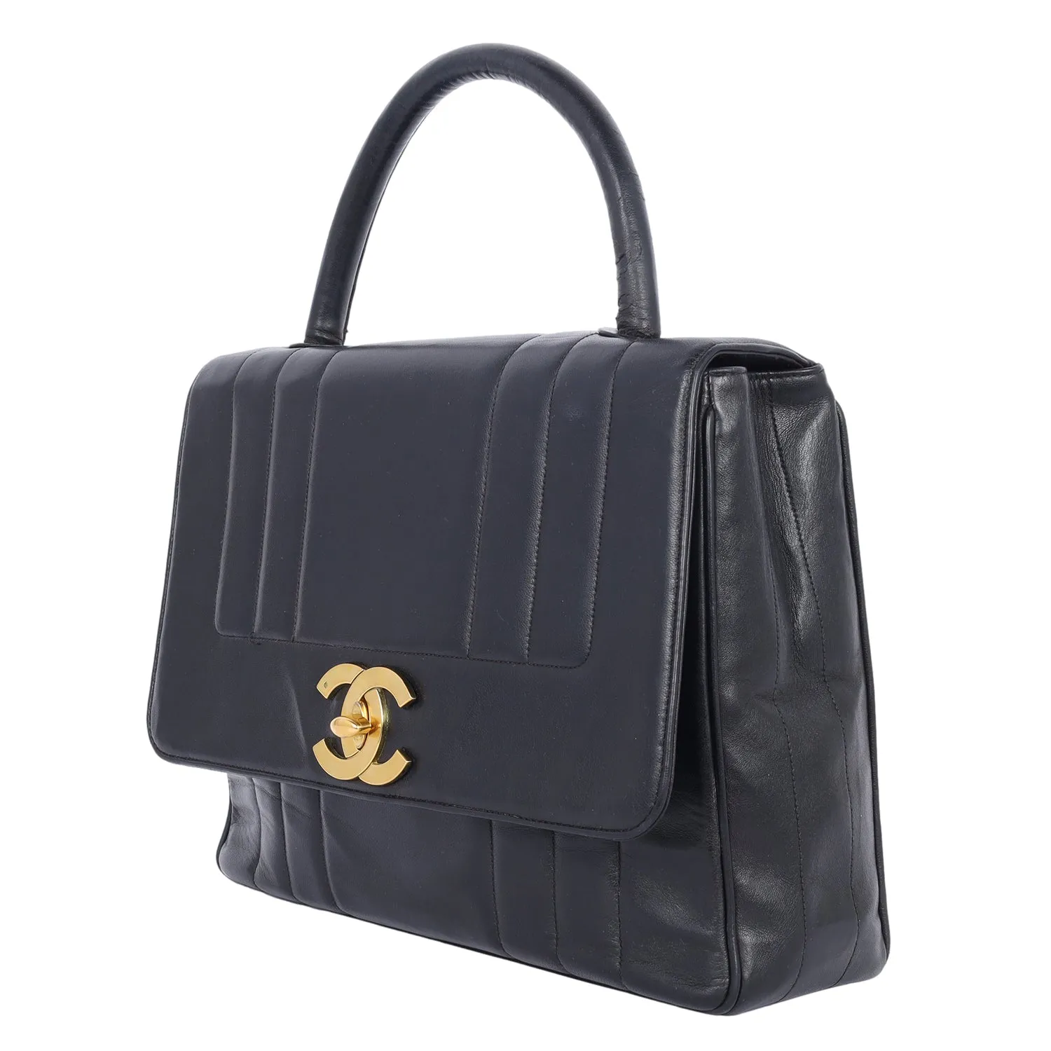 Jumbo Flap Top Handle Bag