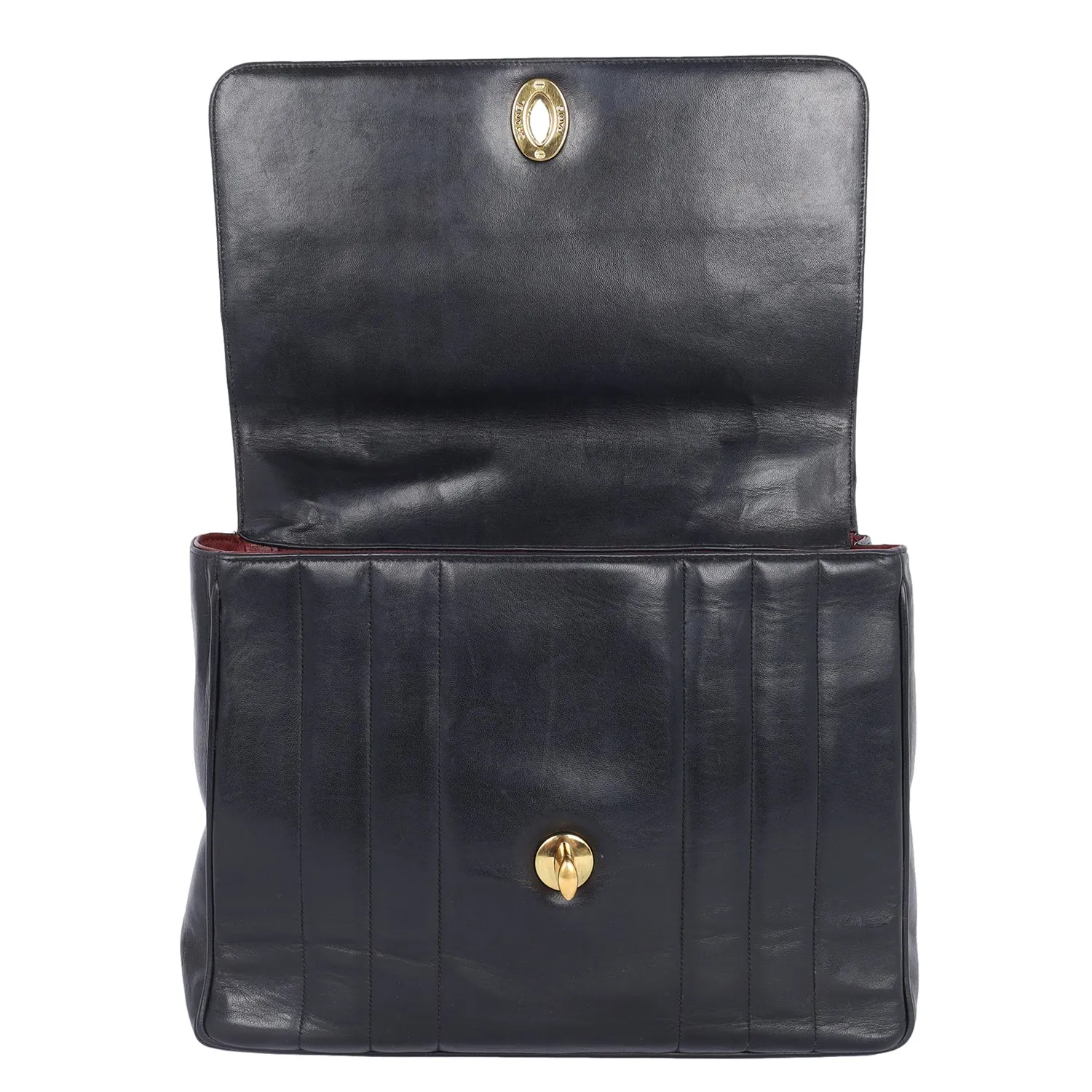 Jumbo Flap Top Handle Bag