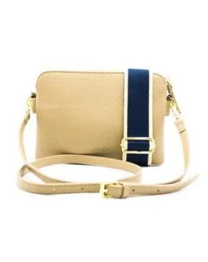 Kaz Double Crossbody Bag | Beige