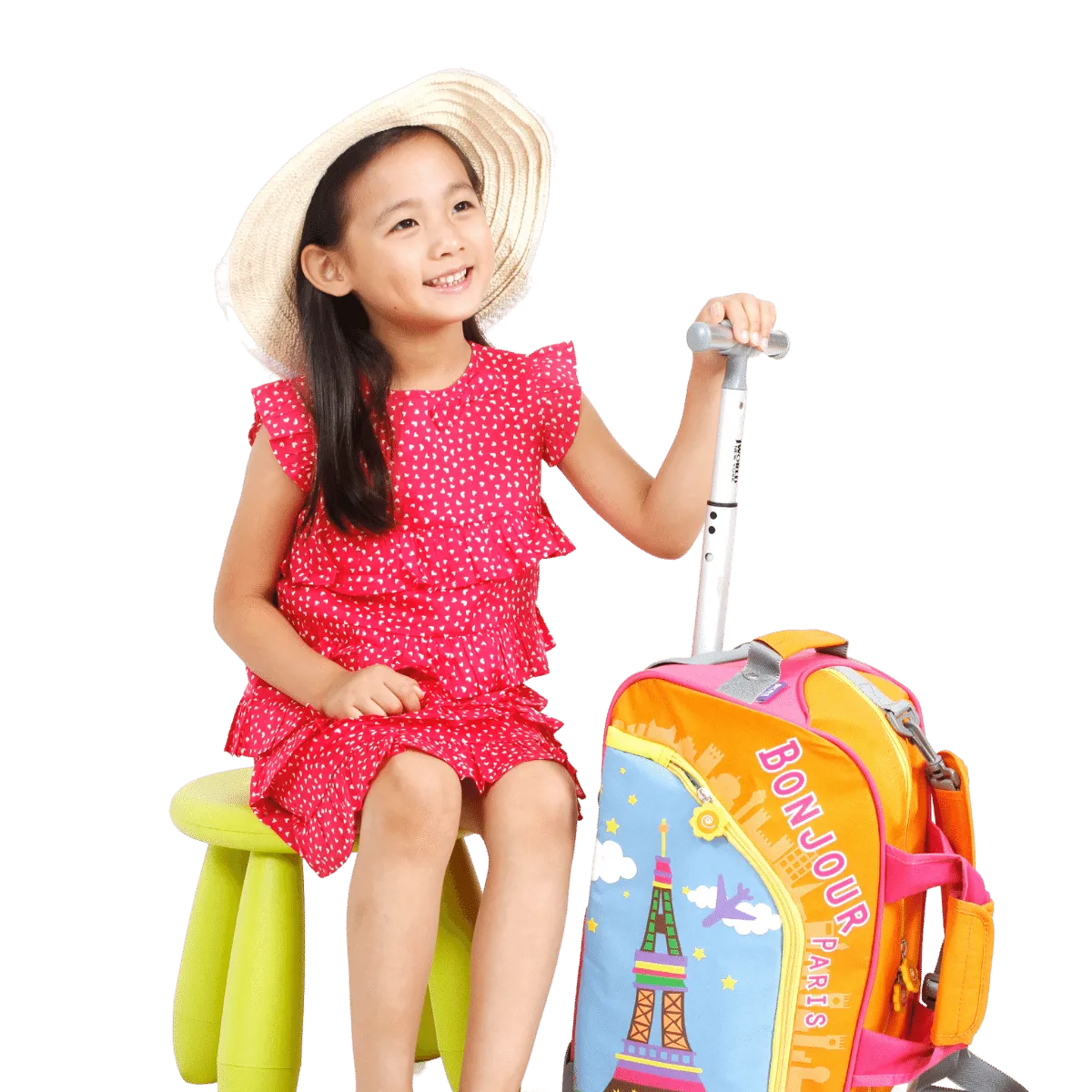 Kids Travel Duffle Bag With Wheels - Final Sale
