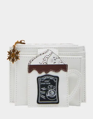 KITSCH COMIN IN HOT BIFOLD WALLET WHITE