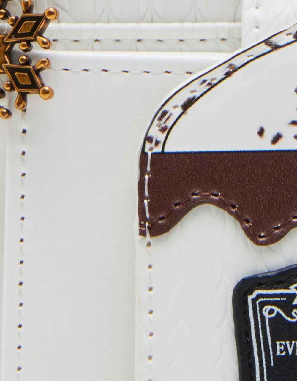 KITSCH COMIN IN HOT BIFOLD WALLET WHITE