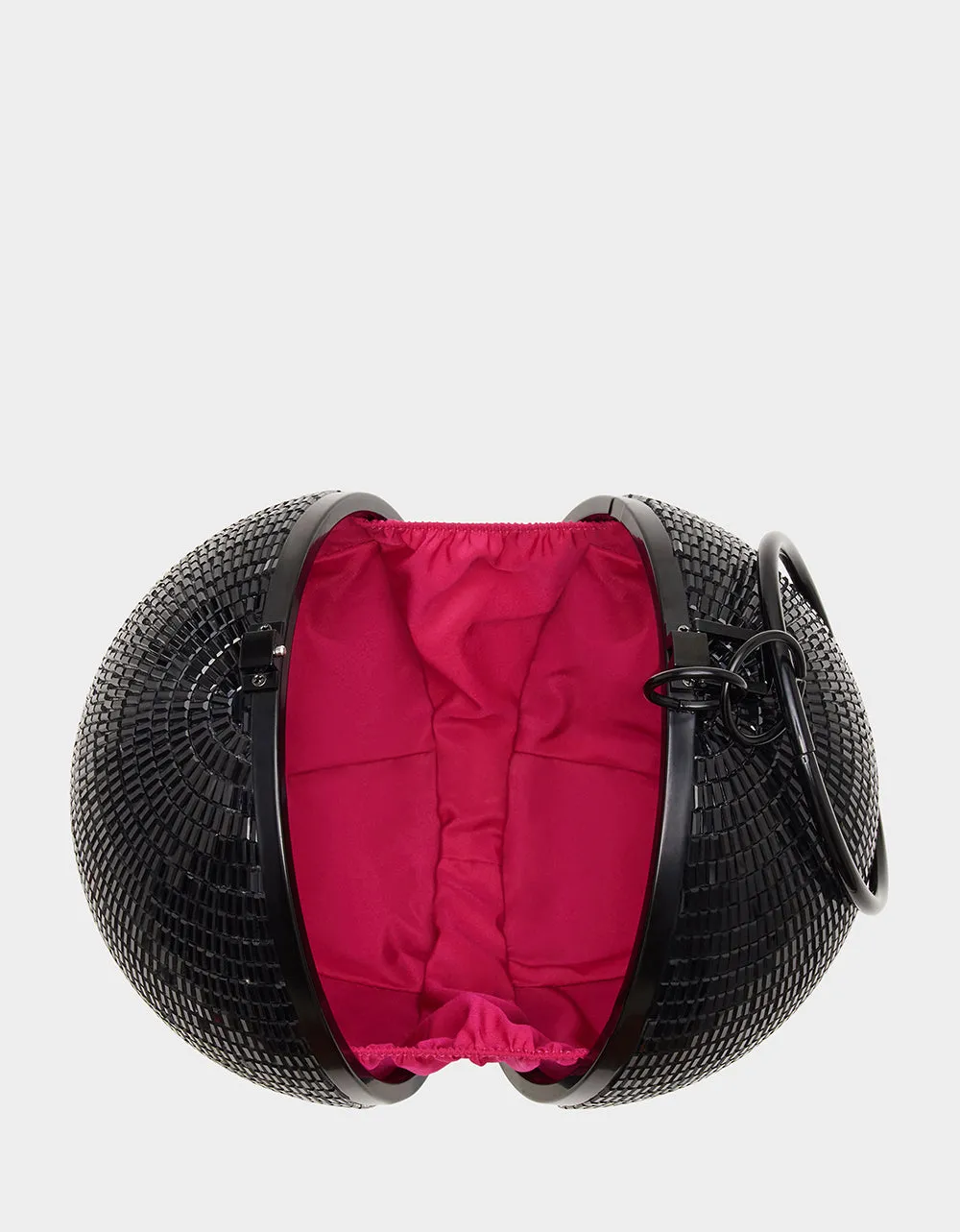 KITSCH DANCIN QUEEN DISCO BALL BAG BLACK