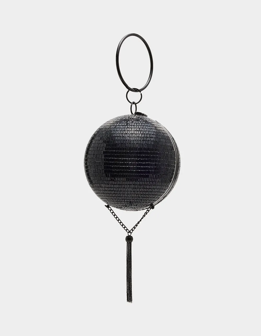 KITSCH DANCIN QUEEN DISCO BALL BAG BLACK