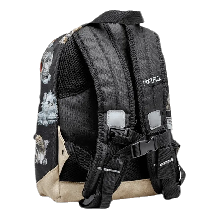 Kittens Backpacks Black
