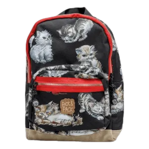 Kittens Backpacks Black