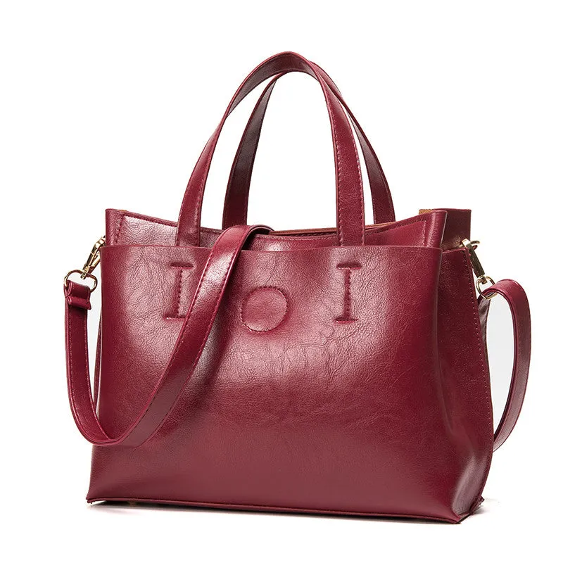 Laima PU leather shoulder bag