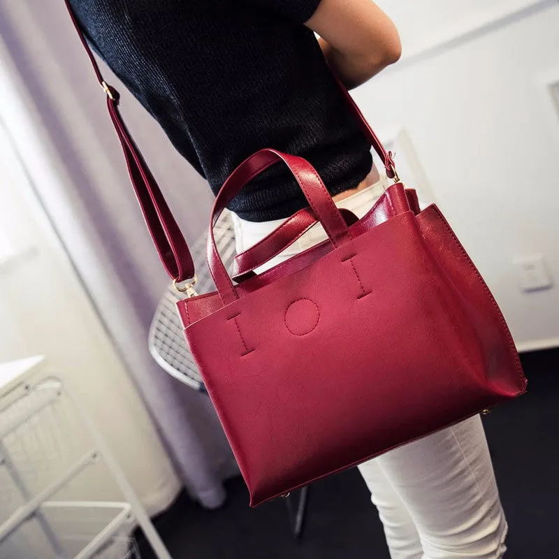 Laima PU leather shoulder bag