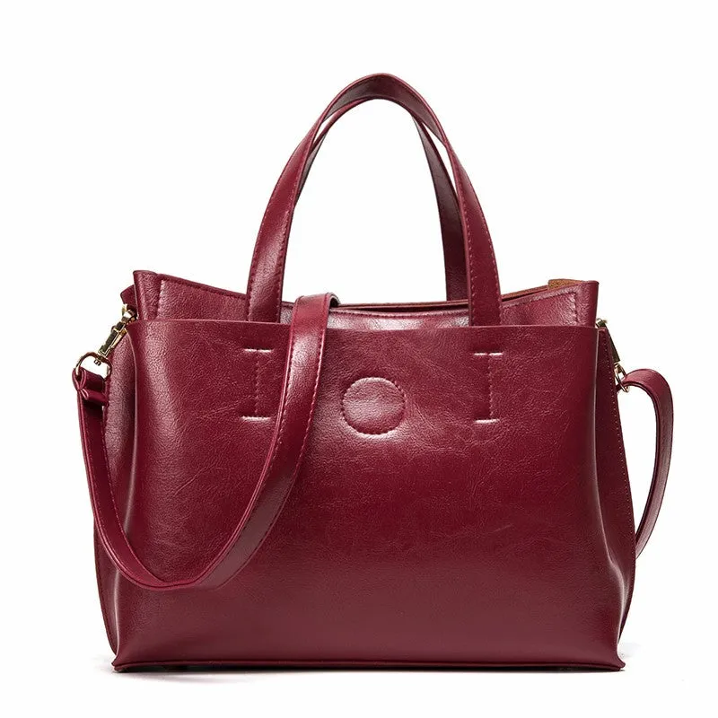 Laima PU leather shoulder bag