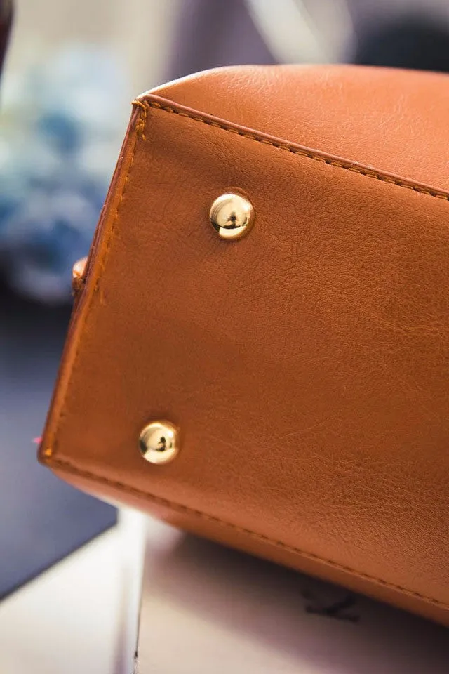 Laima PU leather shoulder bag