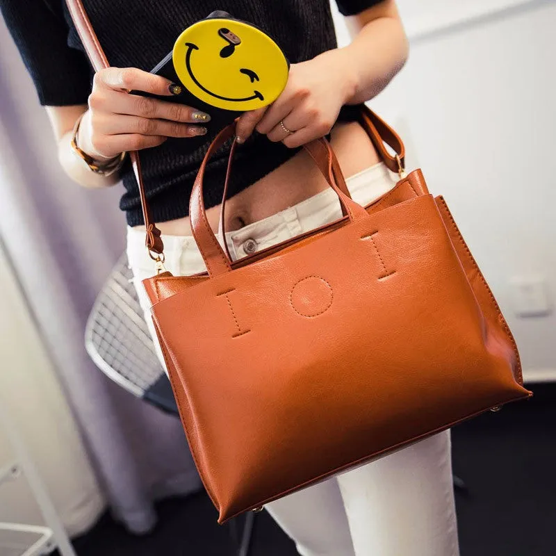 Laima PU leather shoulder bag