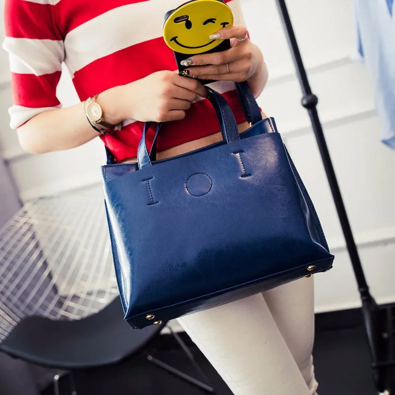 Laima PU leather shoulder bag