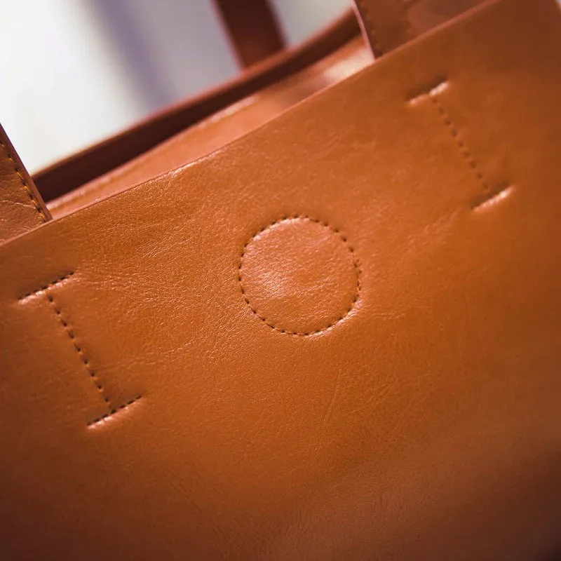 Laima PU leather shoulder bag