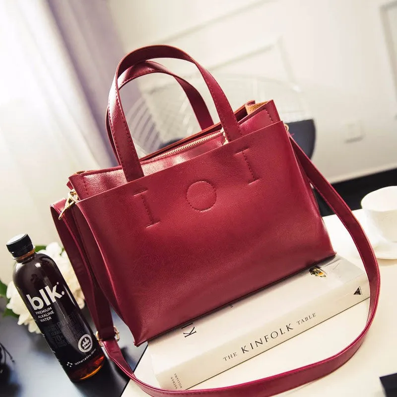 Laima PU leather shoulder bag