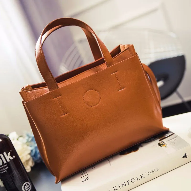Laima PU leather shoulder bag