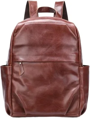 Laptop Large Backpack Casual Bookbag Daypack Camping Travel Rucksack(D)