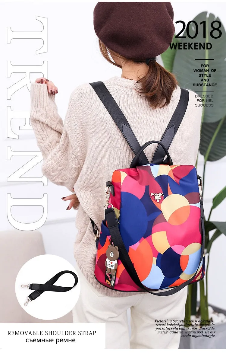 Large Capacity Women Backpack