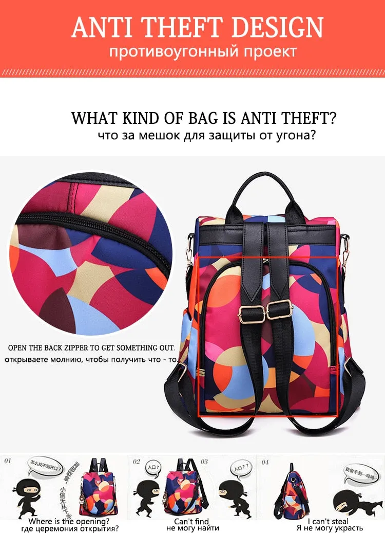 Large Capacity Women Backpack