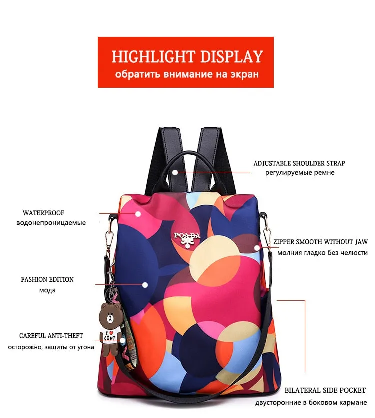 Large Capacity Women Backpack