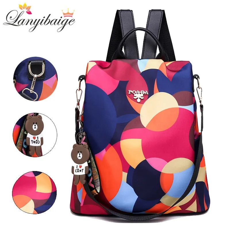 Large Capacity Women Backpack