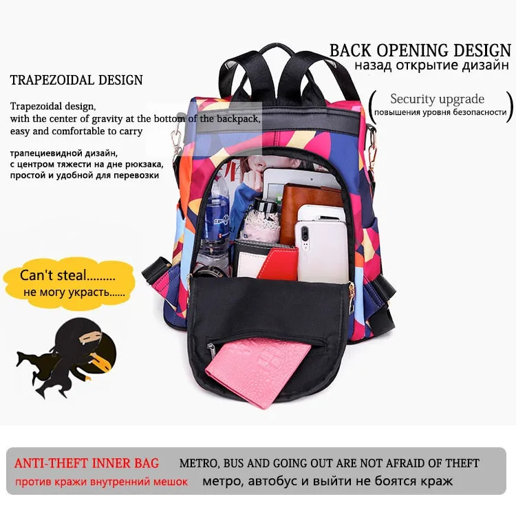 Large Capacity Women Backpack