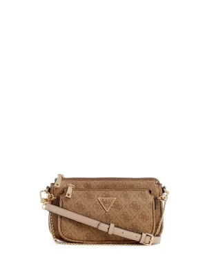 Latte Logo Noelle Crossbody Pouch Bag