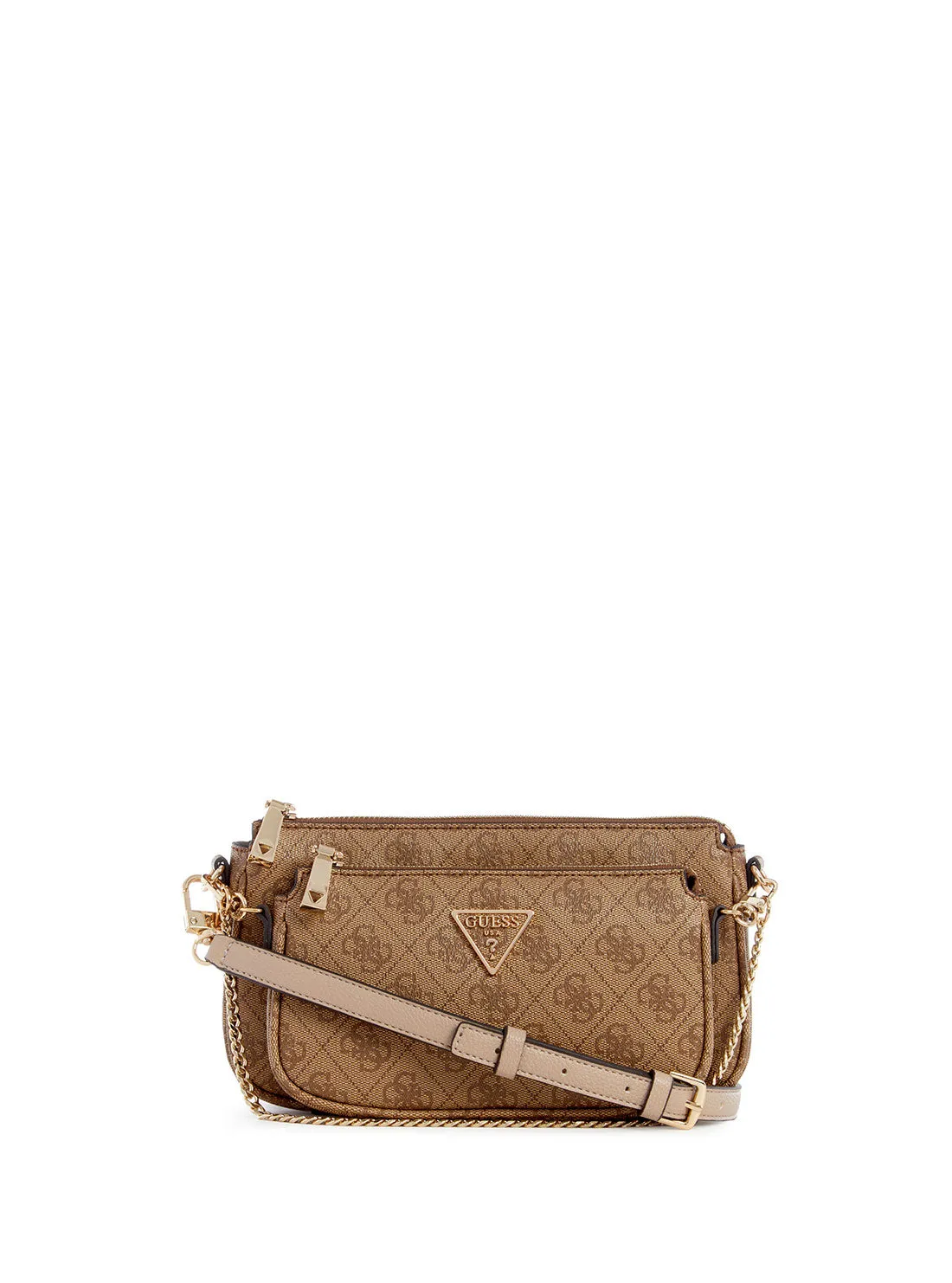 Latte Logo Noelle Crossbody Pouch Bag
