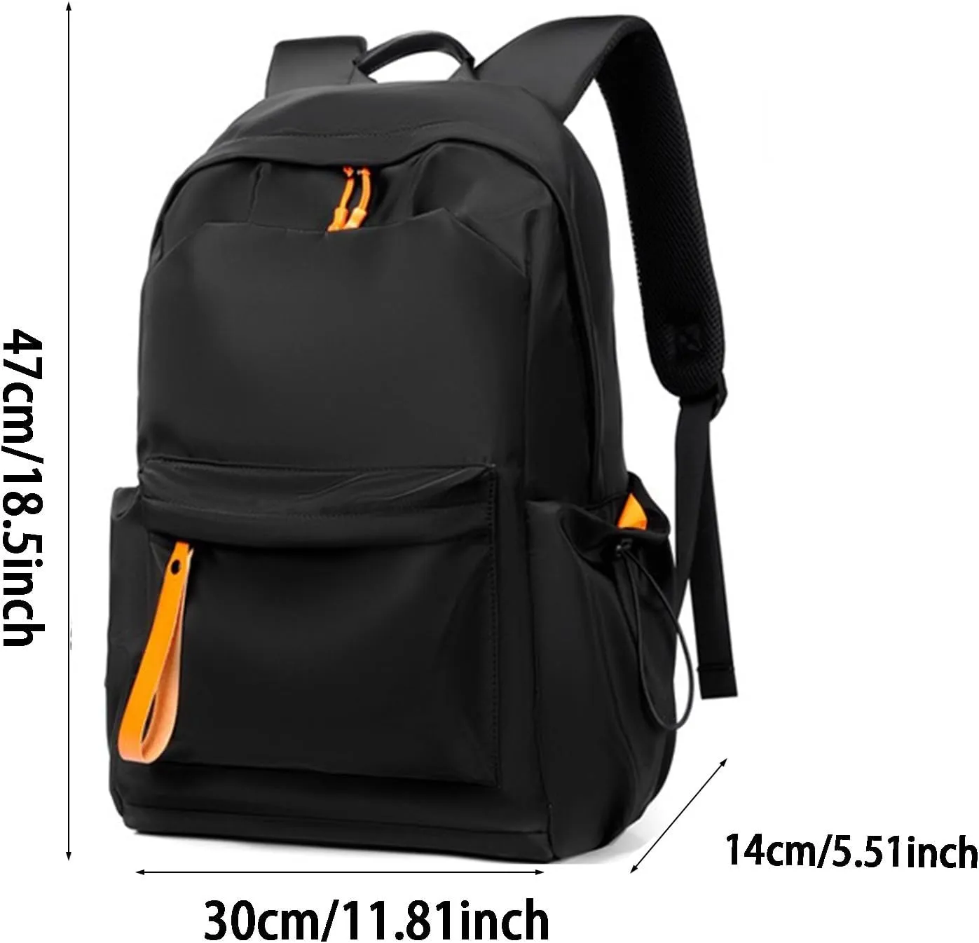 Leather Backpack Purse for Women Convertible Shoulder Bags with Wristlet for Work College Womens Crossbody Bag(Black)