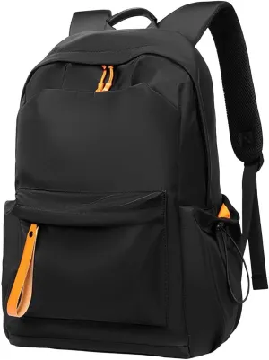 Leather Backpack Purse for Women Convertible Shoulder Bags with Wristlet for Work College Womens Crossbody Bag(Black)