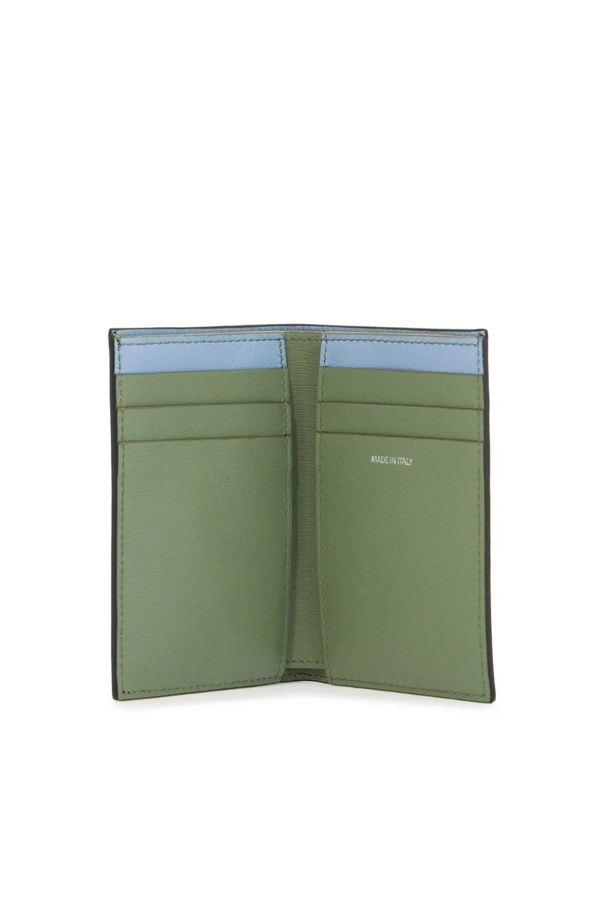 leather bi-fold wallet in M1A 4774 NSTRGS BLACK