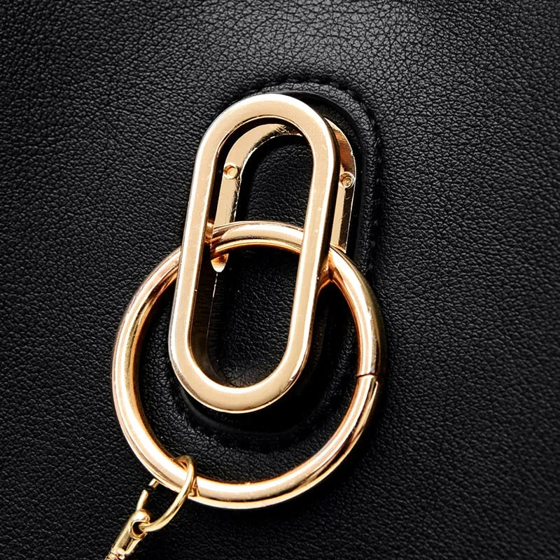 Leather Fashion Chains Ladies Hand Bags