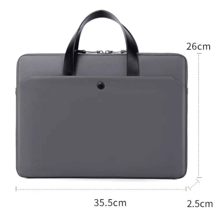 Leather Laptop Bag Ultra Thin
