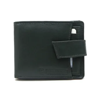 Leophant Men Formal Black Genuine Leather Wallet (14 Card Slots)