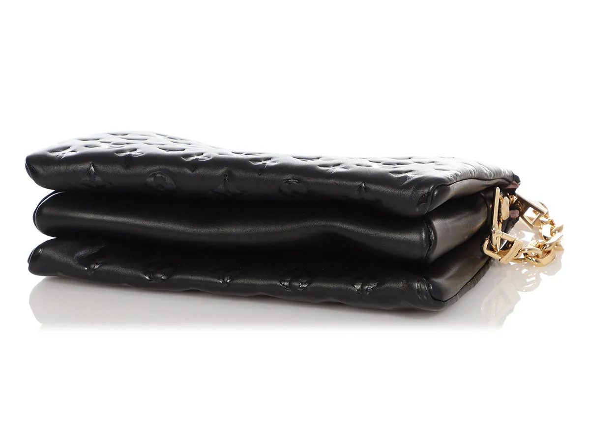 Louis Vuitton Black Coussin PM