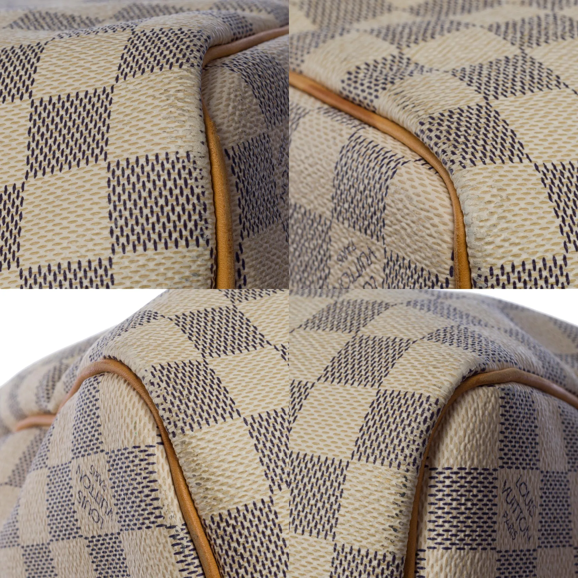 LOUIS VUITTON Customized "Summer X Spring" Keepall 50 travel bag in azure canvas