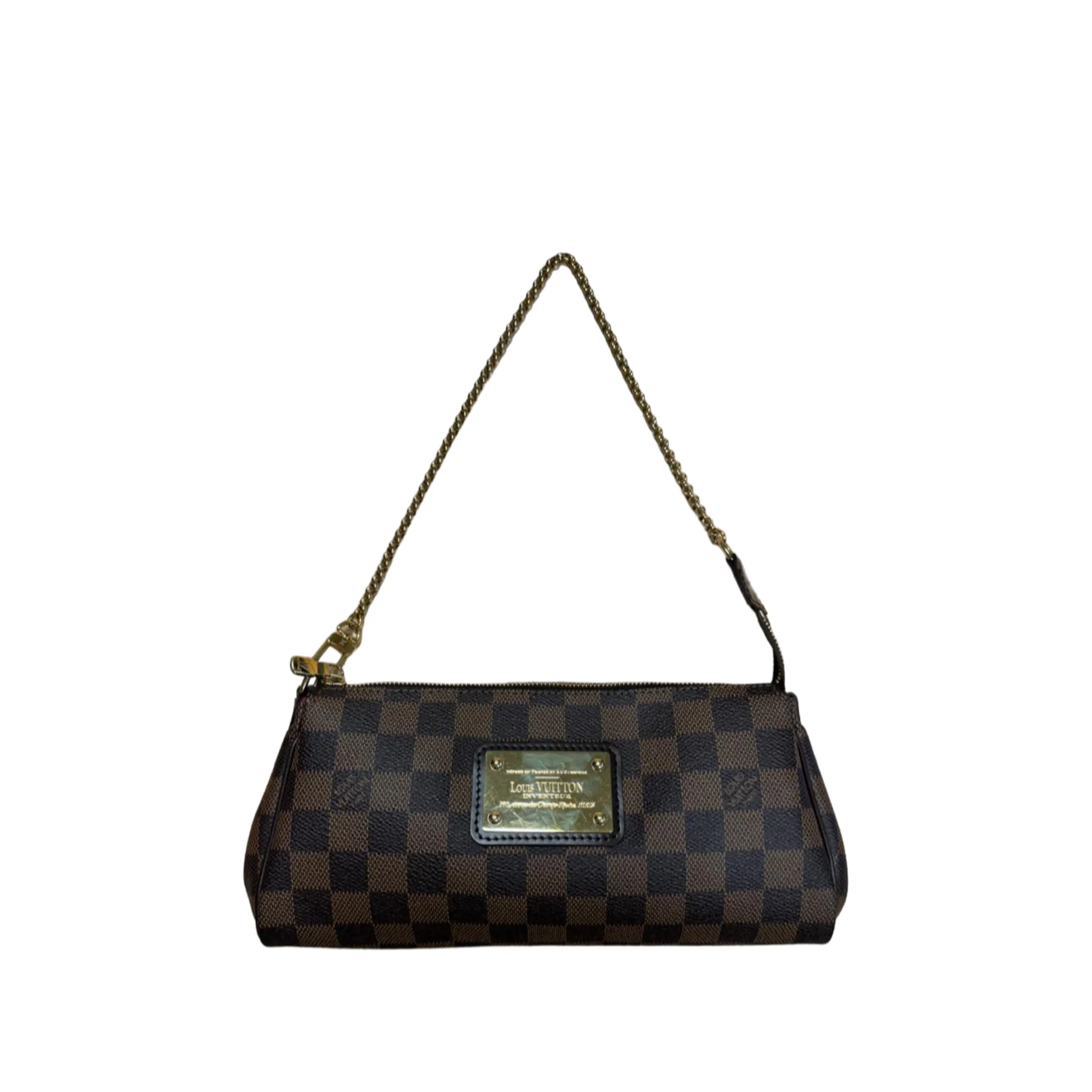 Louis Vuitton Damier Ebene Eva Clutch