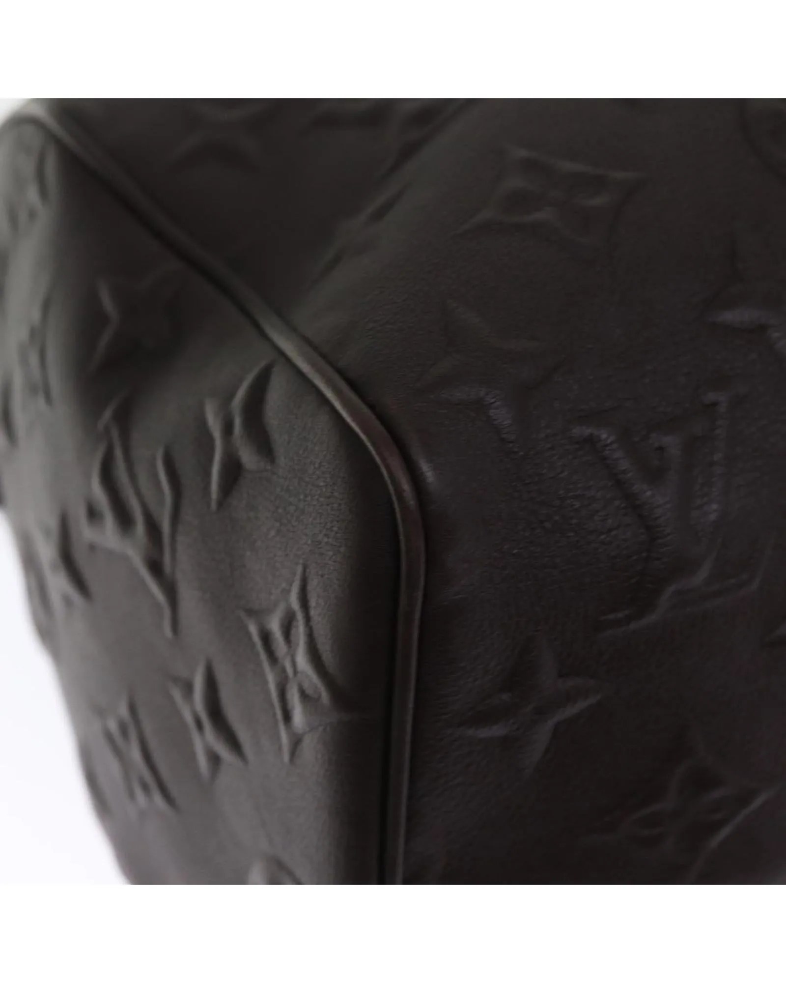LOUIS VUITTON Keepall Bandouliere 55 Travel Bag Brown Monogram Embossed Leather M41416