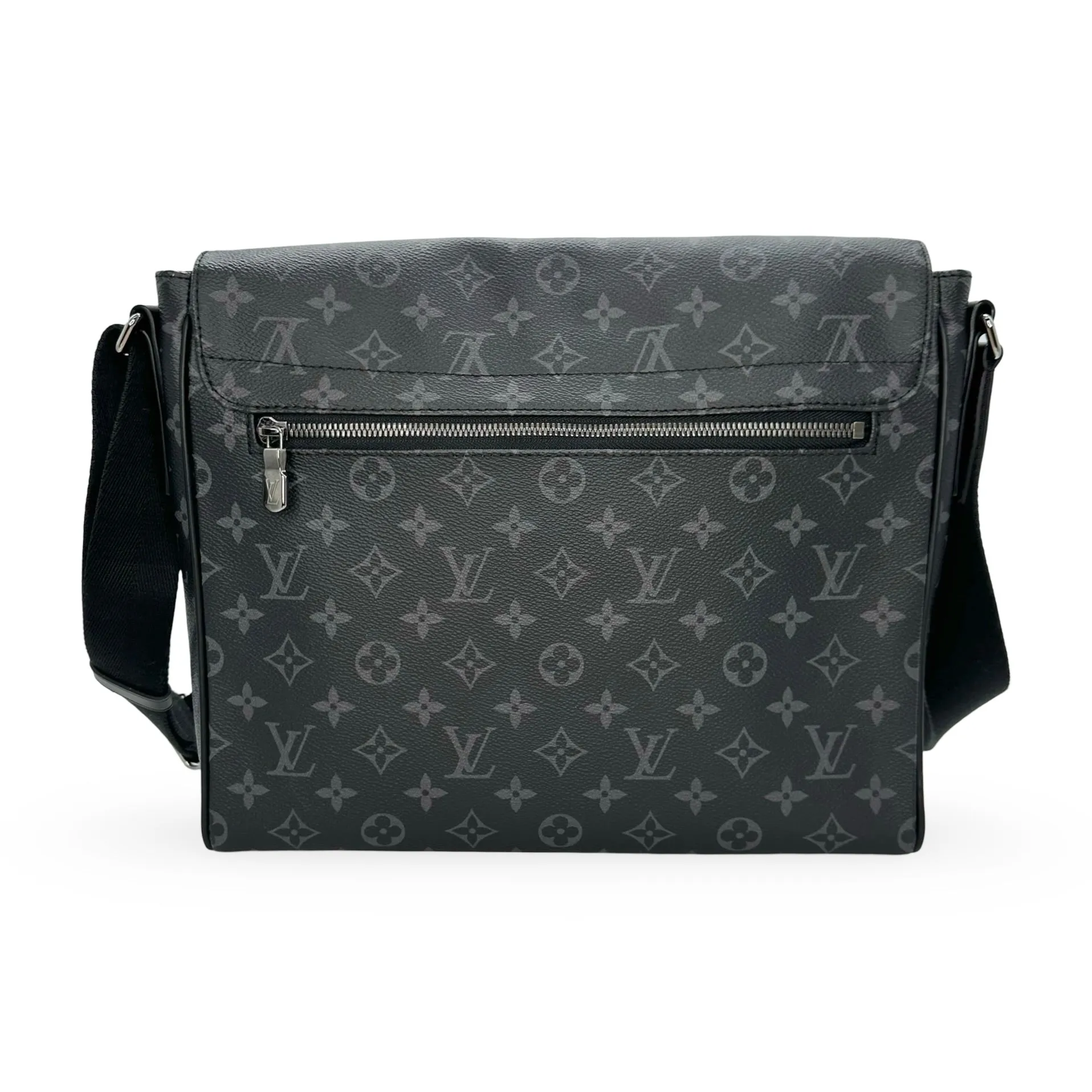 LOUIS VUITTON: Monogram Eclipse District Messenger MM