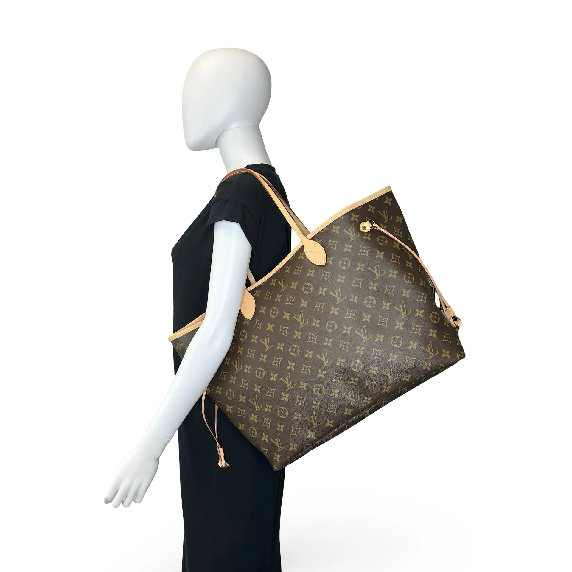 LOUIS VUITTON: Monogram Neverfull GM
