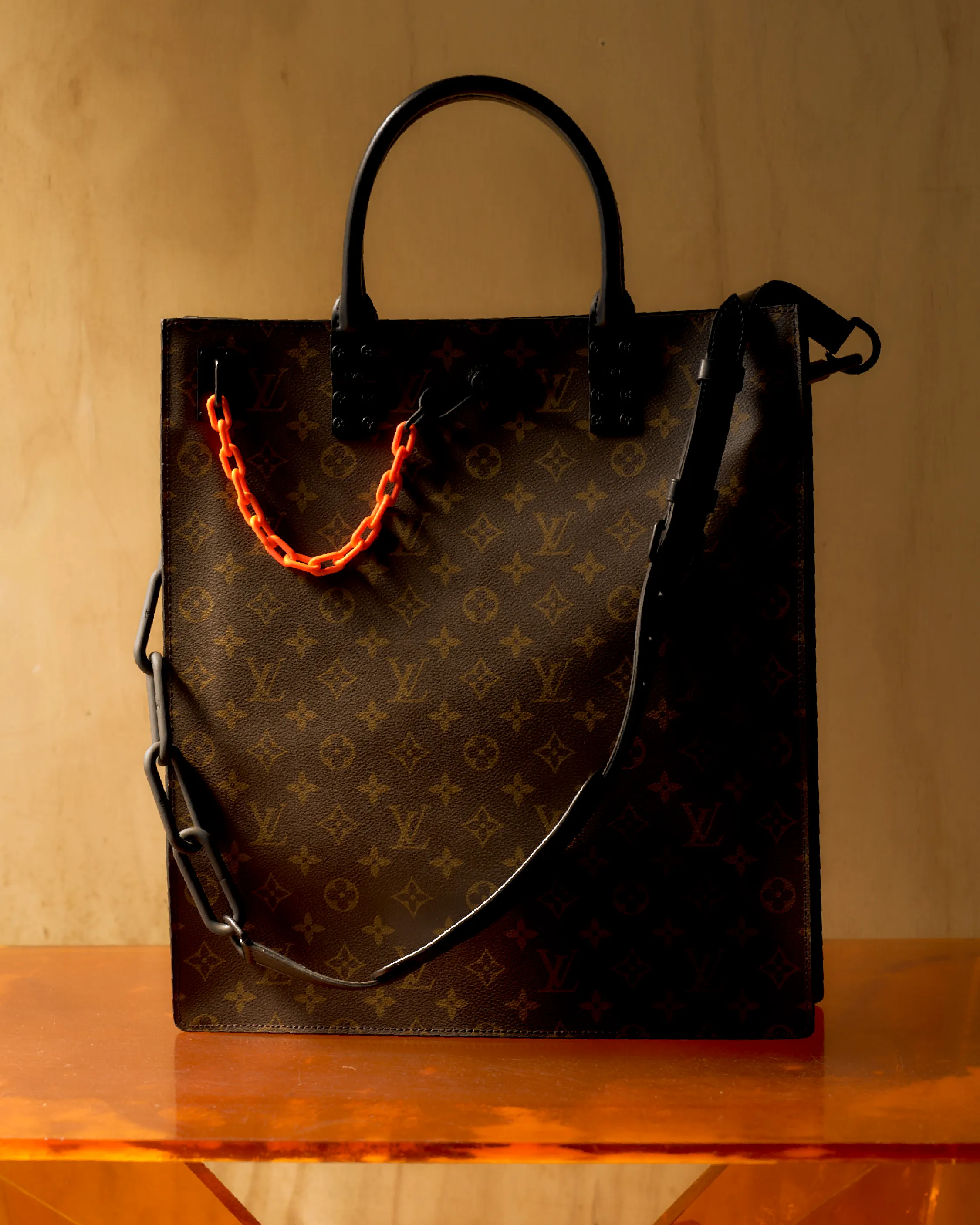 Louis Vuitton Sac Plat Monogram Tote Bag M44475