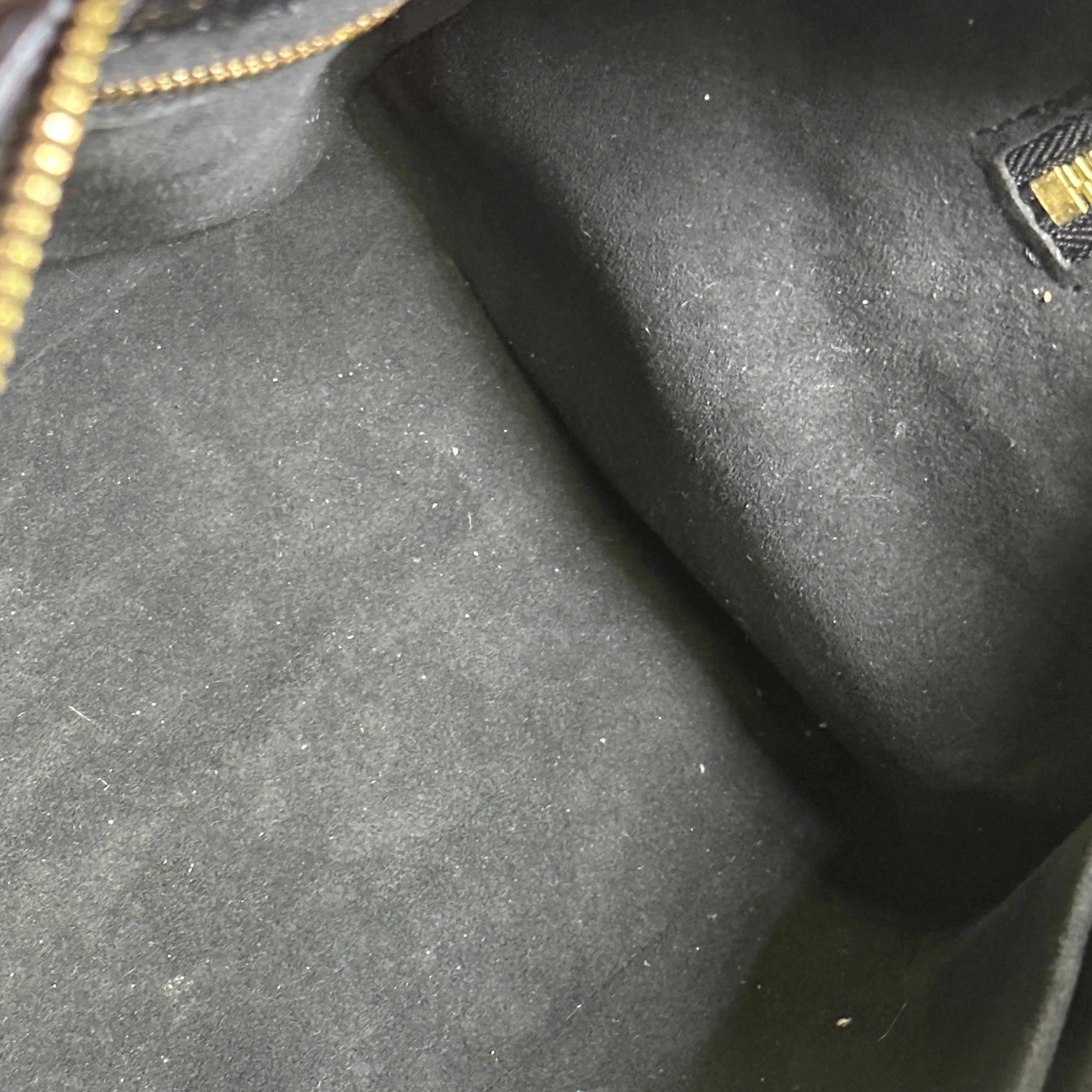 Louis Vuitton Speedy Bandoulière 25 - Giant Empriente Leather - Black