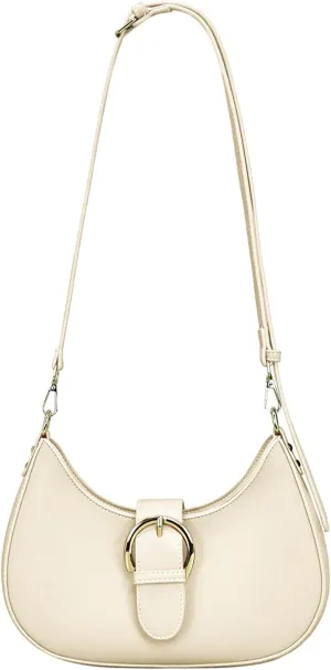 Luna Crossbody Bag for Women Small Crescent Shoulder Purse with Adjustable Strap Cute Mini Handbags for Going Out