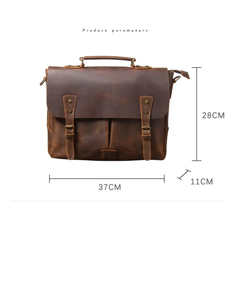 Mardin Genuine Leather Messenger Bag