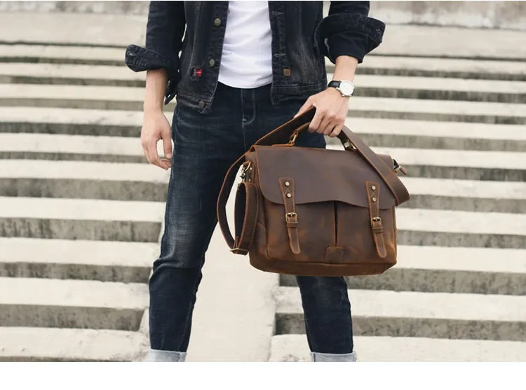 Mardin Genuine Leather Messenger Bag