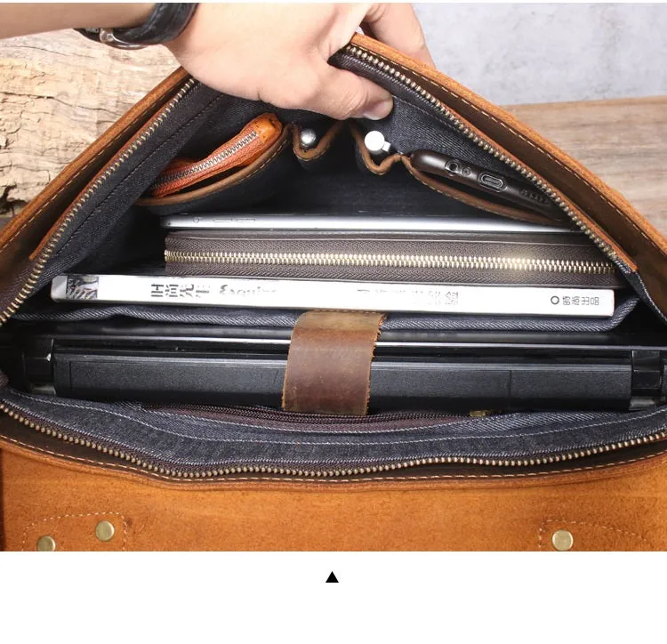 Mardin Genuine Leather Messenger Bag