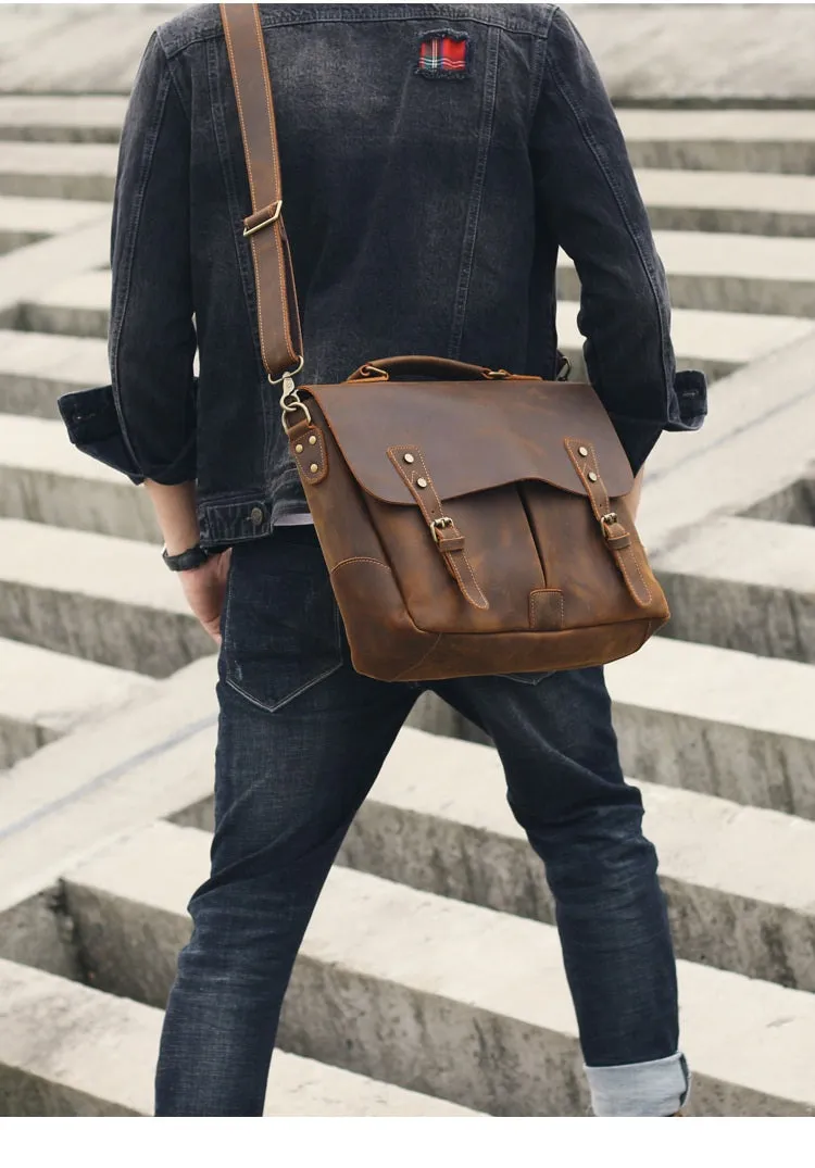 Mardin Genuine Leather Messenger Bag