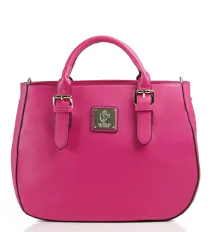 Marianne Satchel/Handbag - Fuchsia