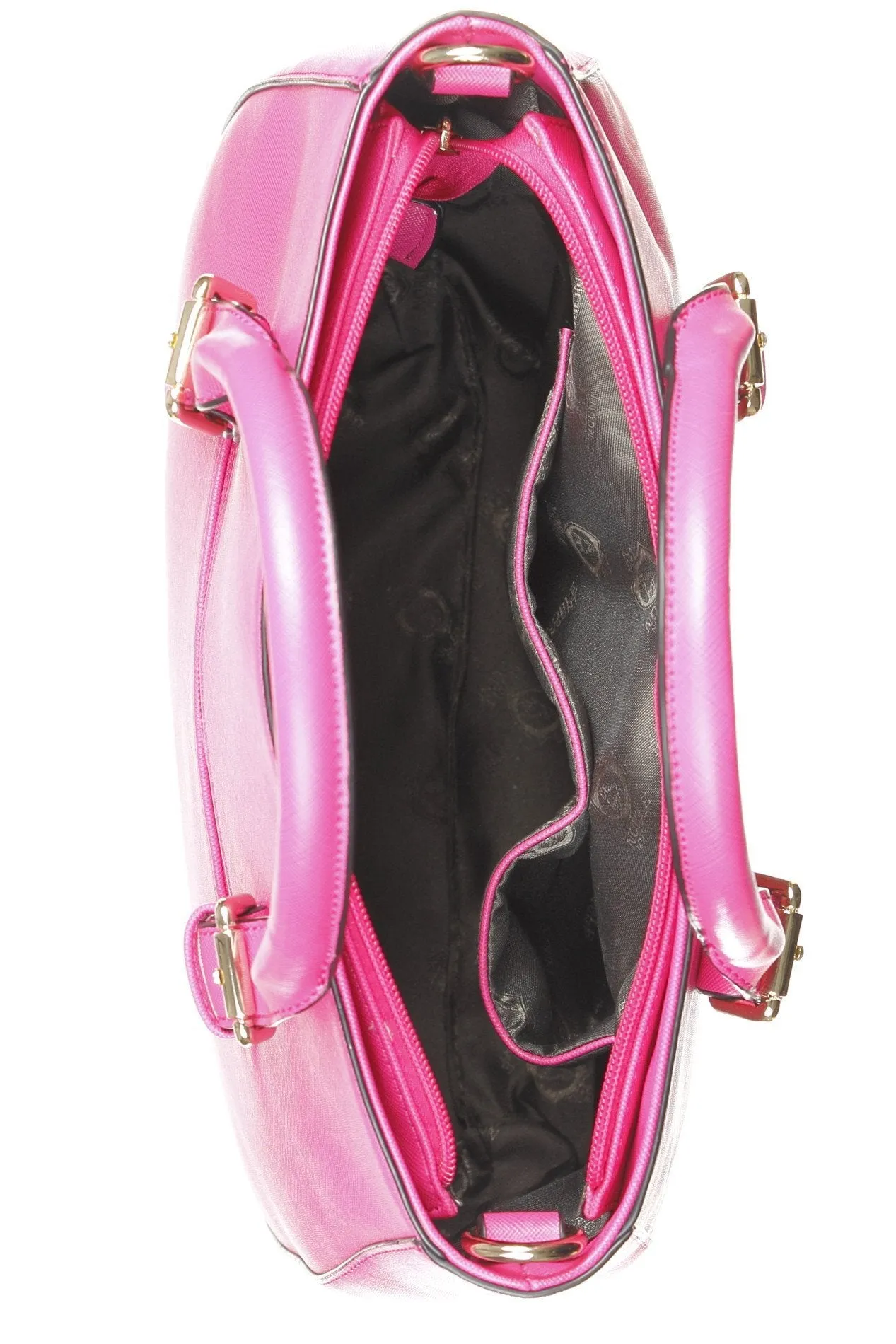 Marianne Satchel/Handbag - Fuchsia