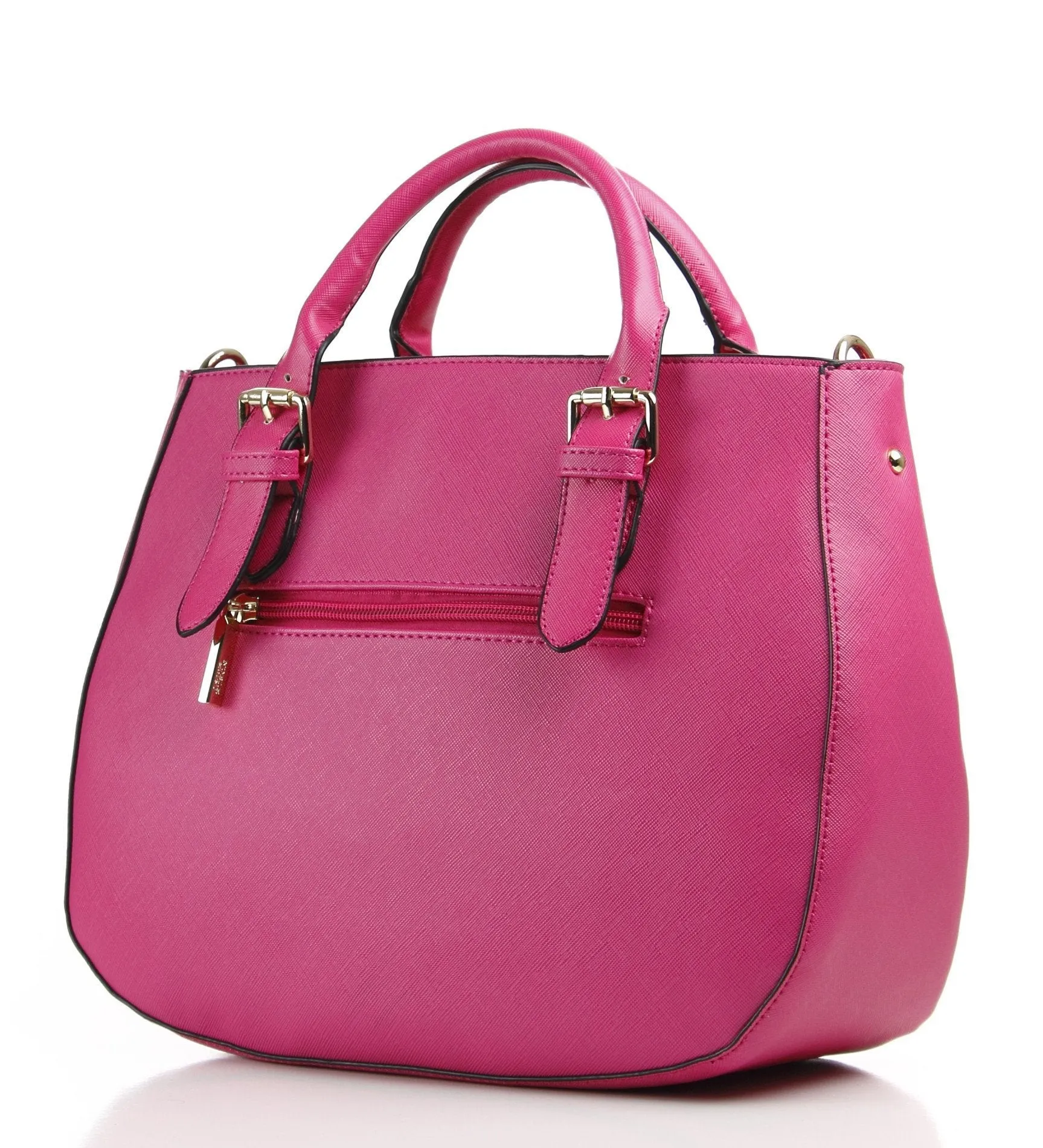 Marianne Satchel/Handbag - Fuchsia