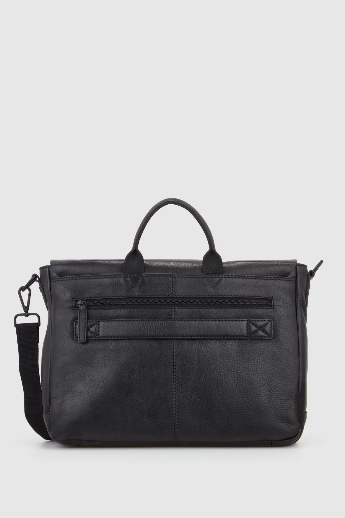 Matt Leather Satchel